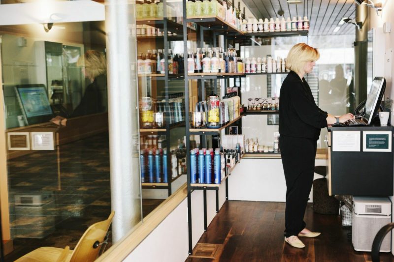 hair salon shopify web design solutions