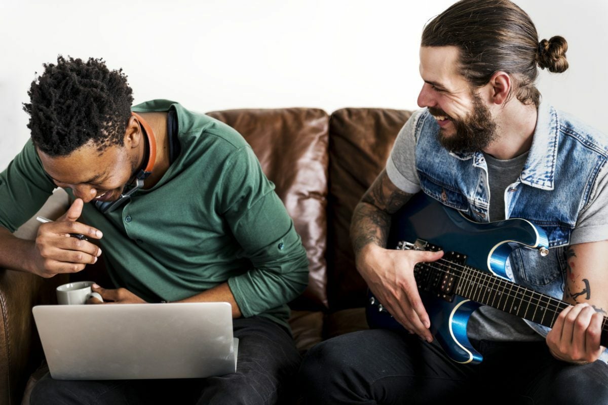 Band website design