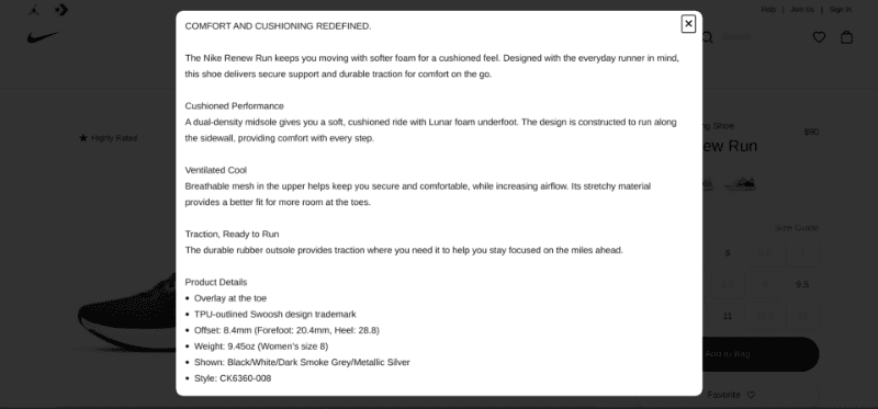 product description example