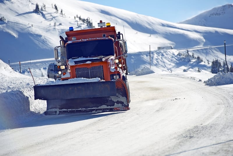 snow plow advertising