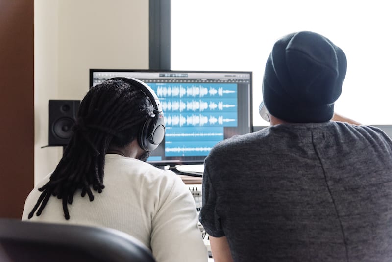 DJ creating