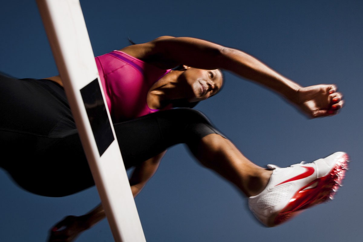 Hurdle Olympian Olympics Sports Photography