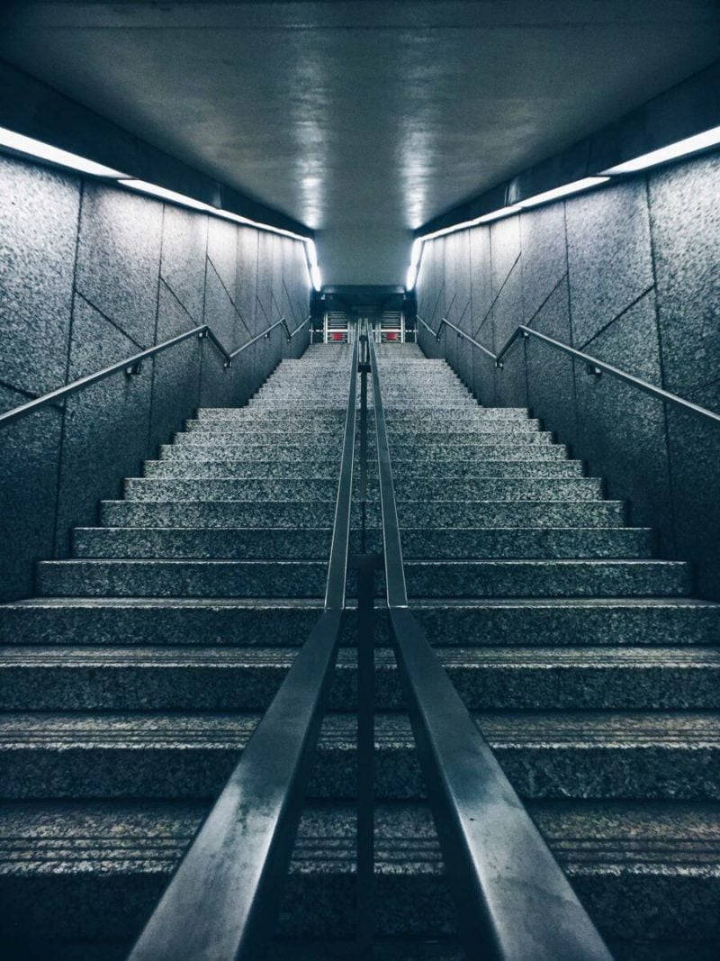 staircase in chicago