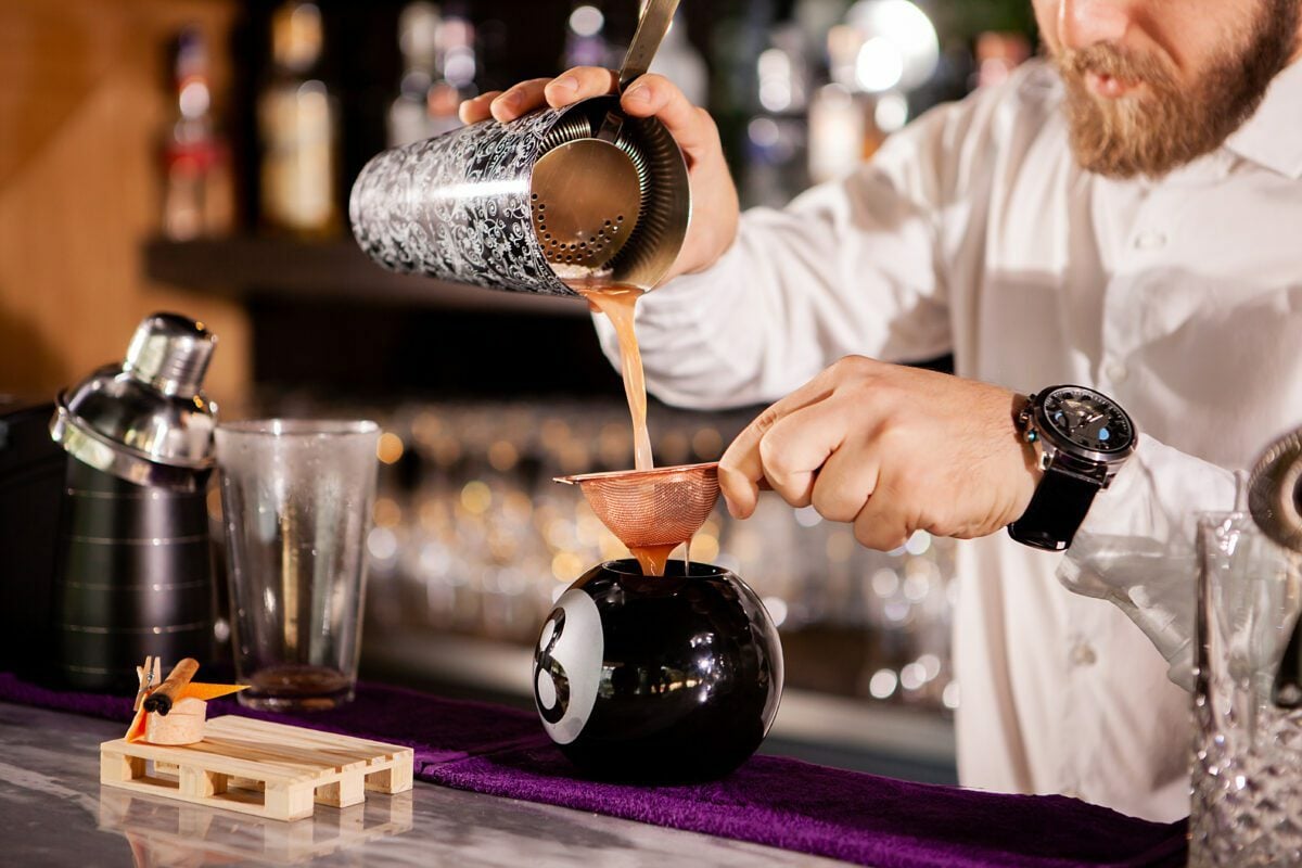 content creation for bartender instruction