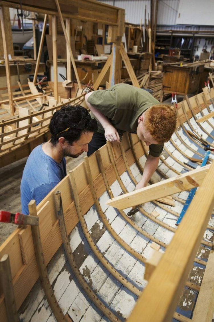 social media content creation for boat repair shop