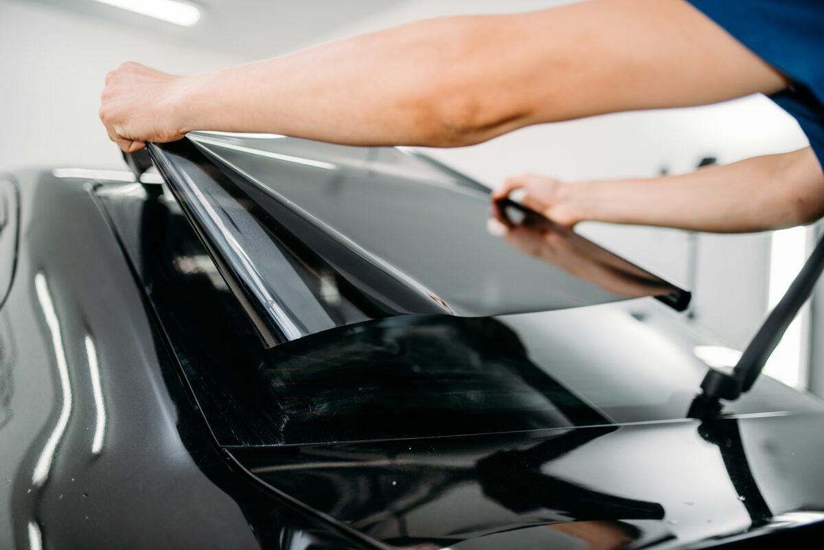 social media content for window tint customers