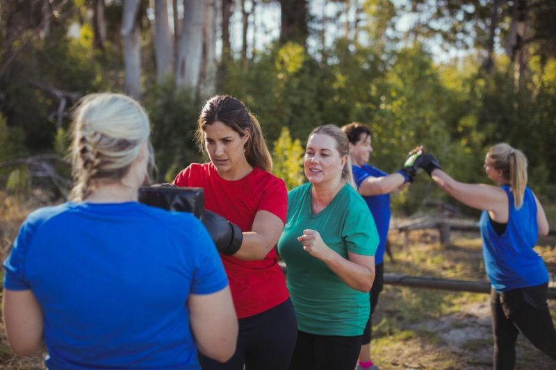 web design for bootcamp fitness