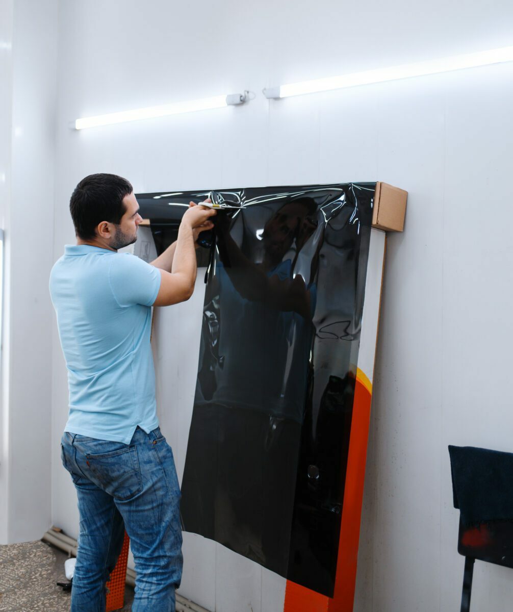 web design for window tinting business