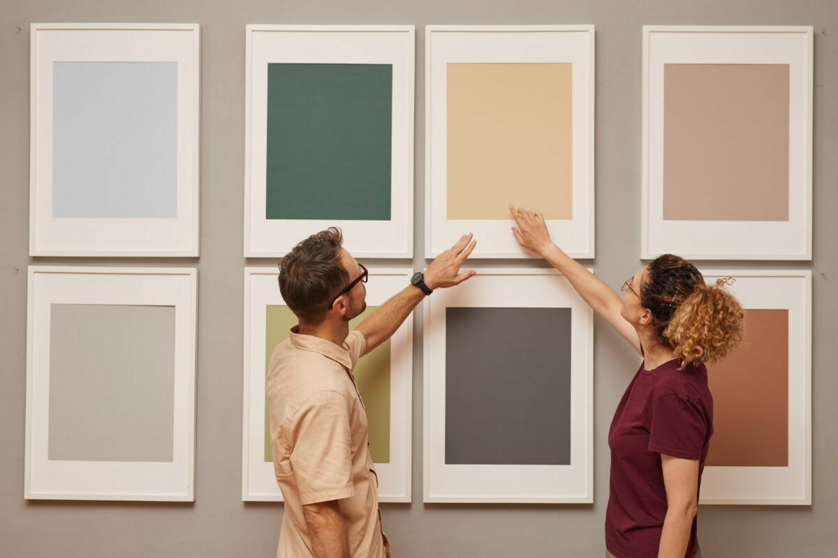 website content for gallery management