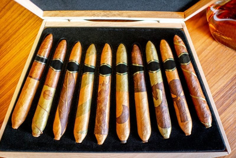 content creation for cigar store