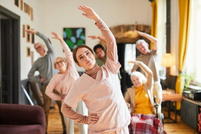 social media content for elderly community
