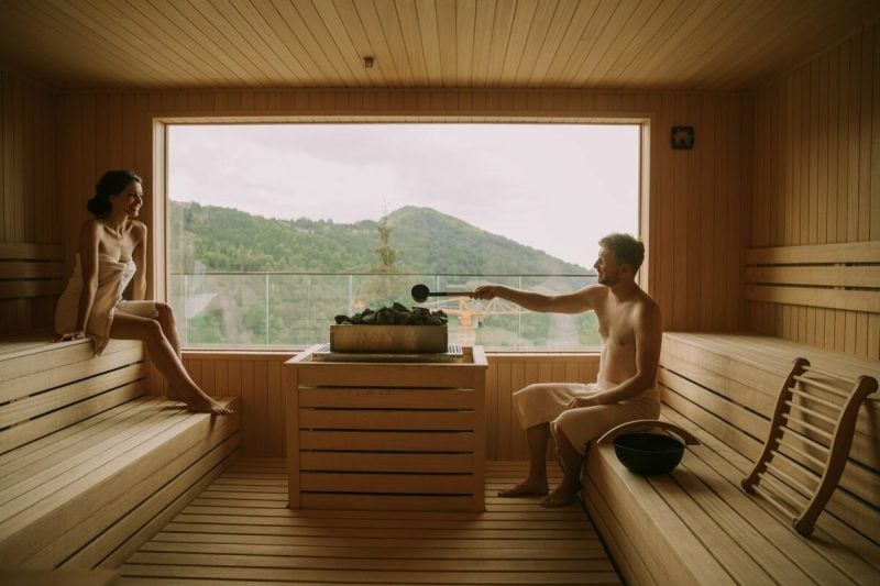 social media content for sauna sales