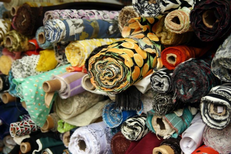 web design for fabric shops