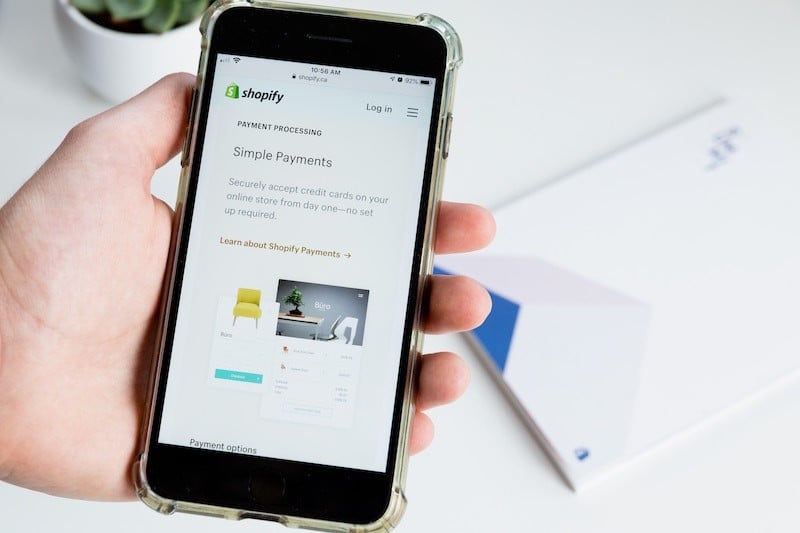 shopify website builder