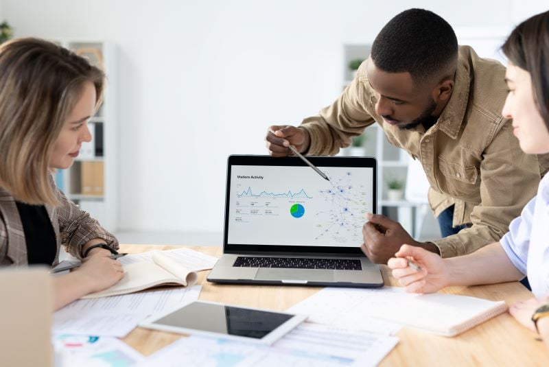 marketers in the office