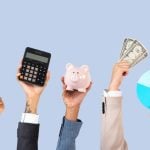 business growth hands profit solutions concept
