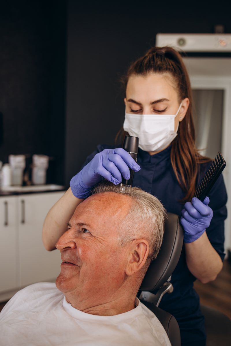 consultation with dermatologist