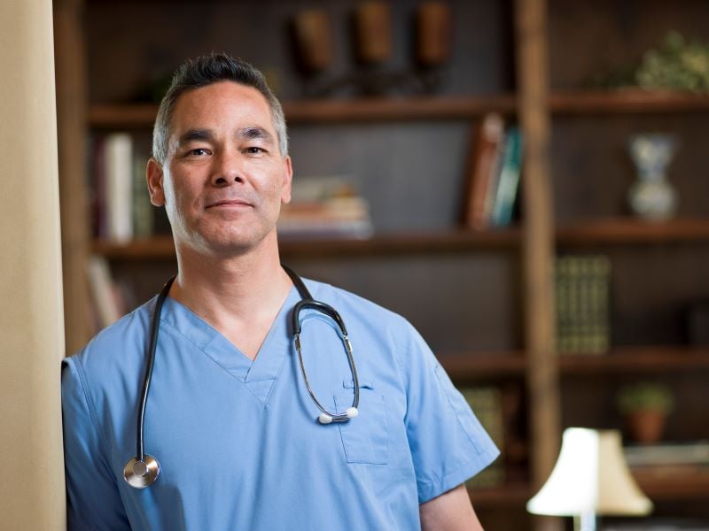 confident healthcare professional