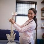 smiling female therapist