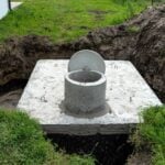 concrete septic tank