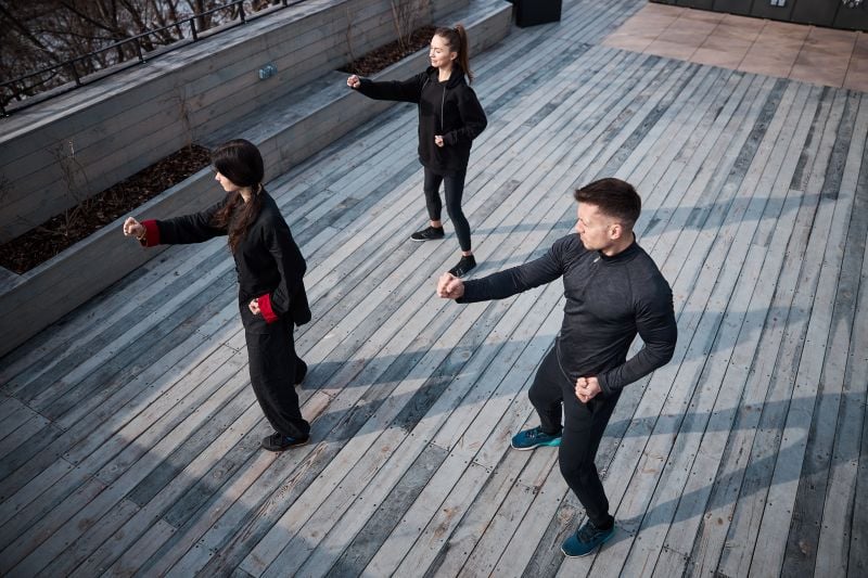 martial arts training