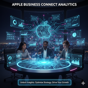 Apple Business Connect analytics