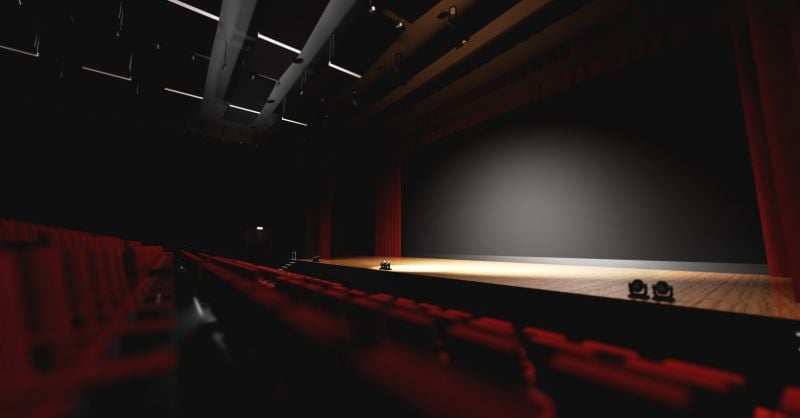 theatre with empty stage